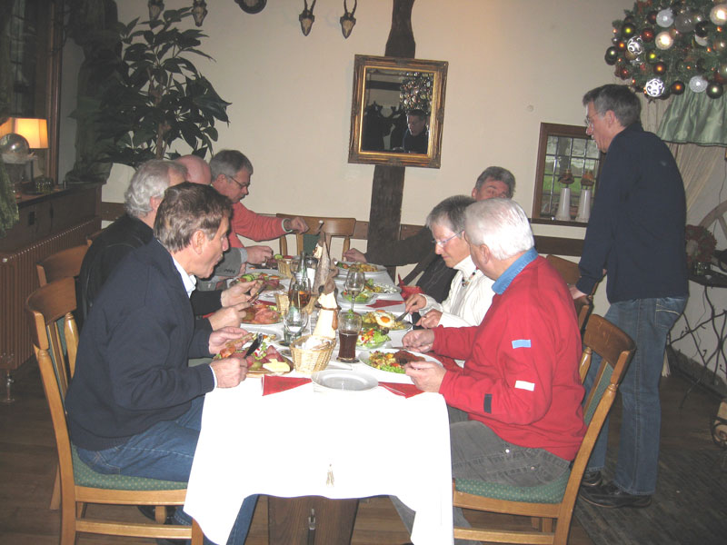 Besuch an Hausvaters Grab