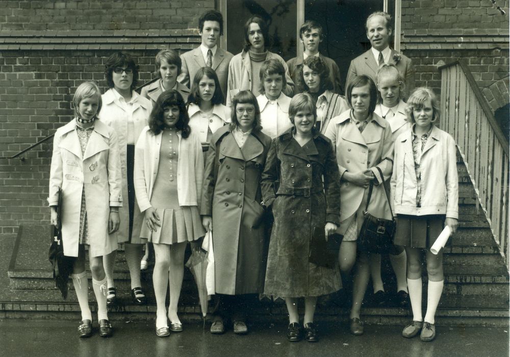 Abschlussklasse 1971 gemischt