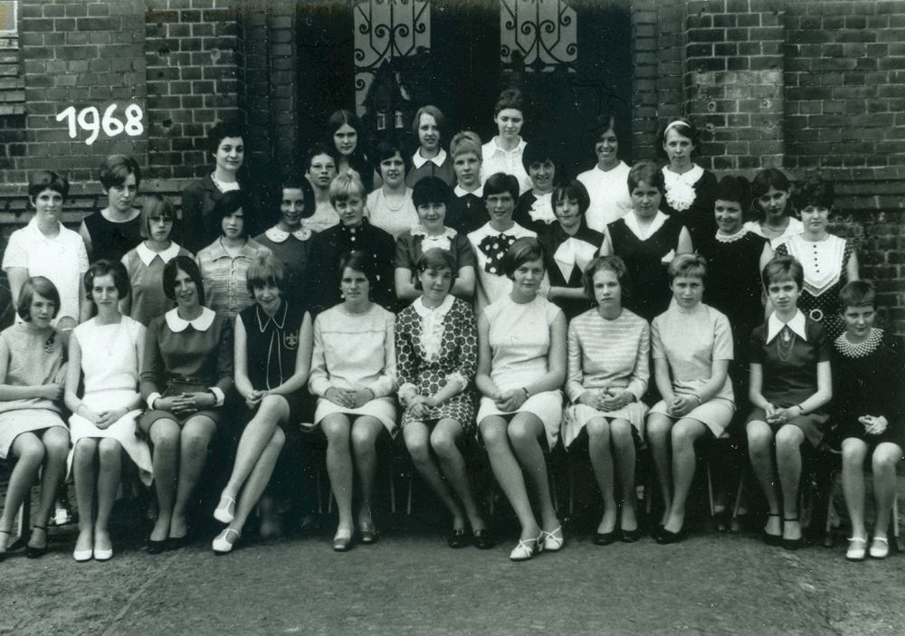 Abschlussklasse 1968 Mädchen